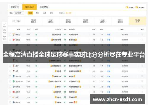 全程高清直播全球足球赛事实时比分分析尽在专业平台